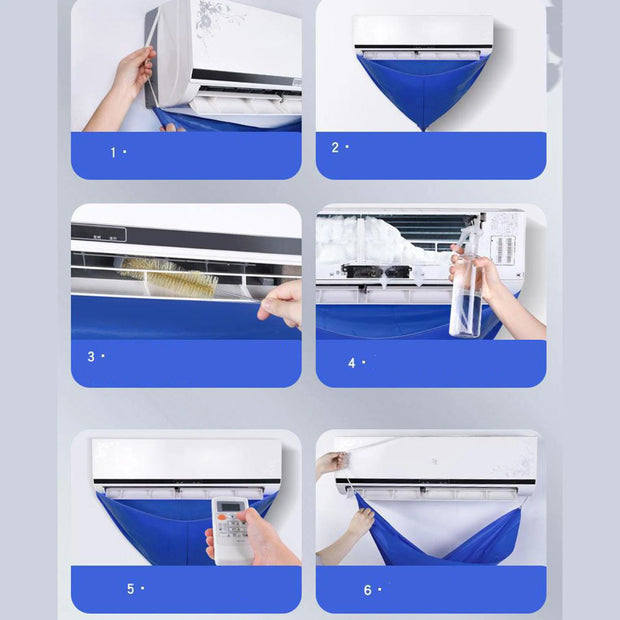 Air Conditioner Cleaning Cover Bag