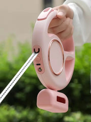 3M Retractable Dog Leash with Poop Bag Holder