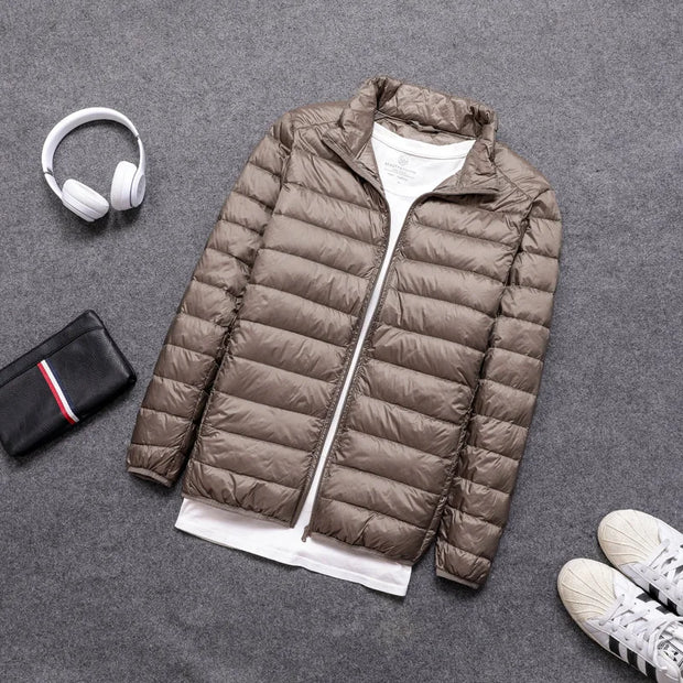 Men’s Ultra Lightweight Packable Down Jacket