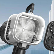 69-Hole Light-Up Bubble Gun