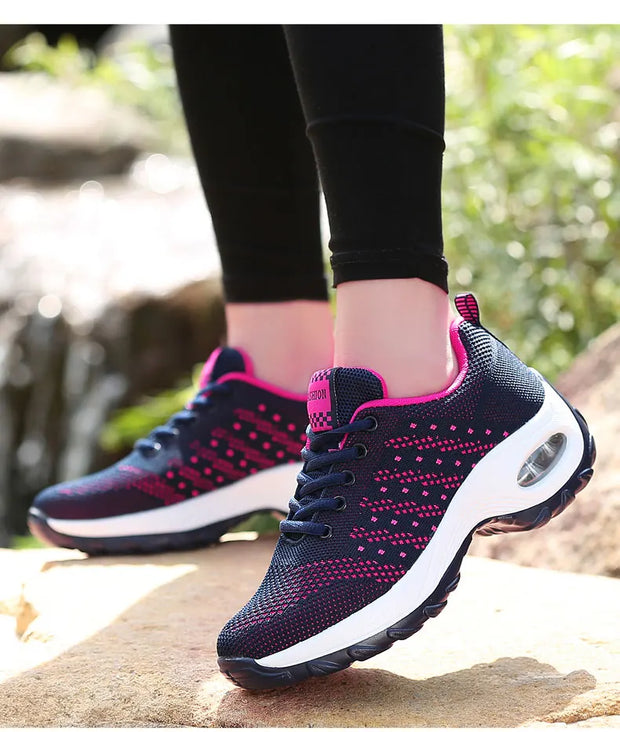 Women’s Breathable Platform Walking Shoes