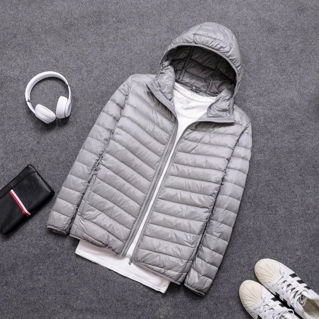 Men’s Ultra Lightweight Packable Down Jacket