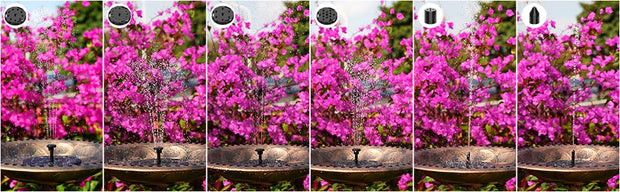 1.5W Solar Bird Bath Fountain