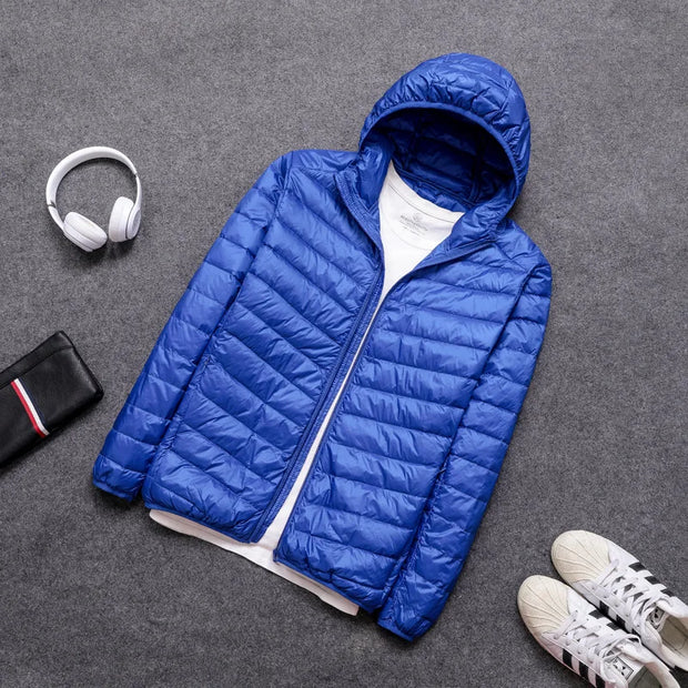 Men’s Ultra Lightweight Packable Down Jacket