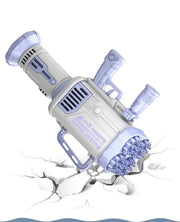 69-Hole Light-Up Bubble Gun