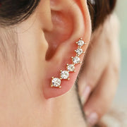 Crystal Cubic Zirconia Earrings