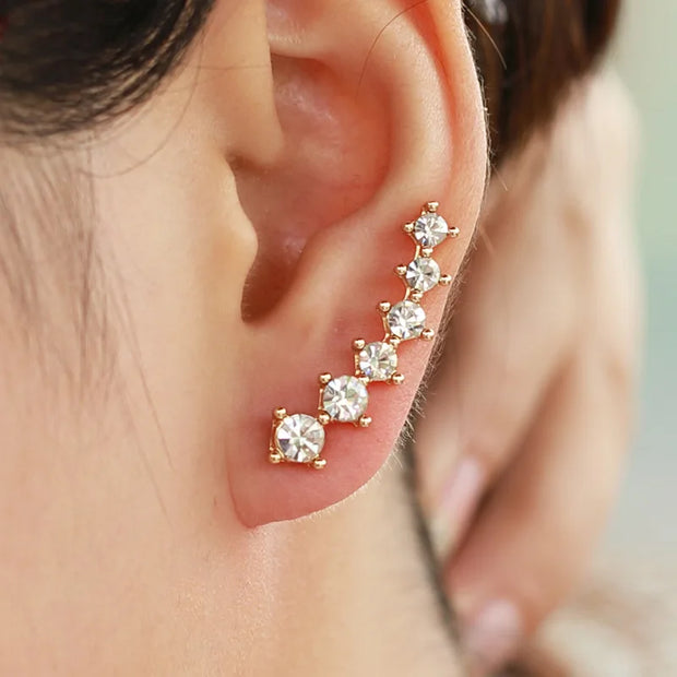 Crystal Cubic Zirconia Earrings