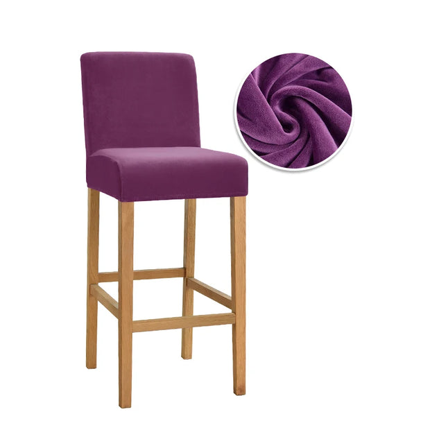 Velvet Fabric Dining Chair Covers