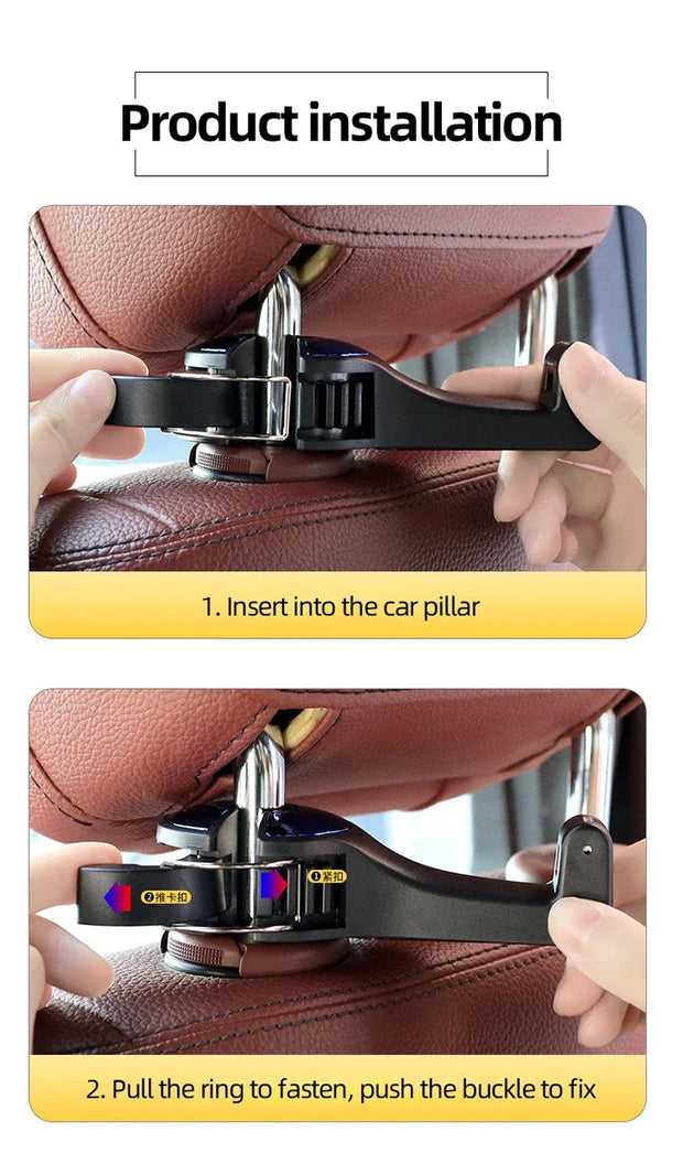 Car Mount Phone Holder Hook