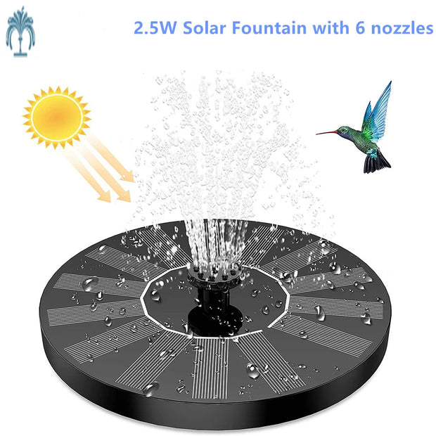 1.5W Solar Bird Bath Fountain