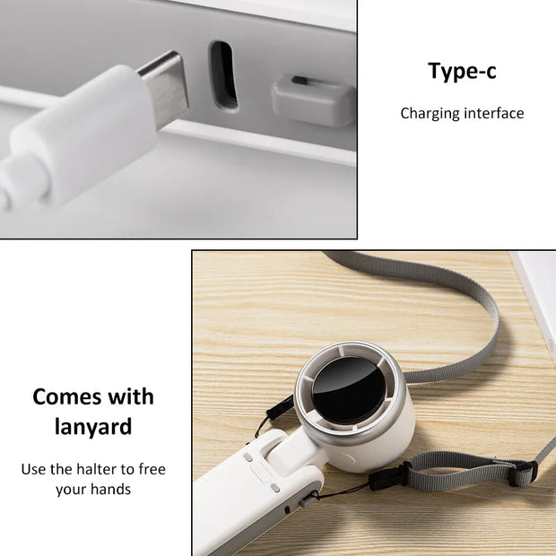 Portable Folding Turbo Neck Fan