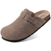 Men’s & Women’s Suede Leather Clogs