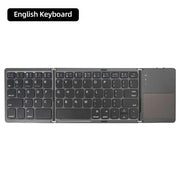 Foldable Wireless Bluetooth Keyboard