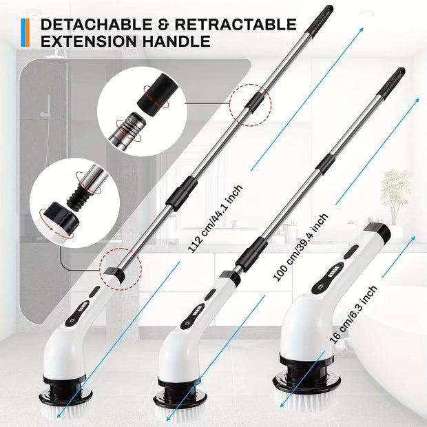 9-in-1 Wireless Electric Cleaning Brush