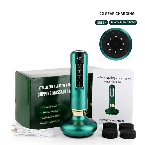 12-Gear Electric Vacuum Cupping Massager