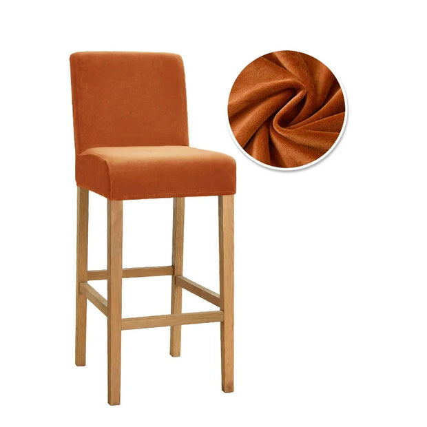 Velvet Fabric Dining Chair Covers