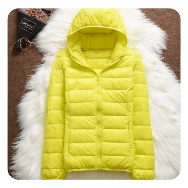 Ultralight Hooded Puffer Jacket