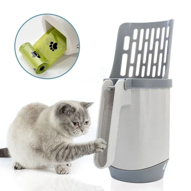 Self-Cleaning Cat Litter Scoop