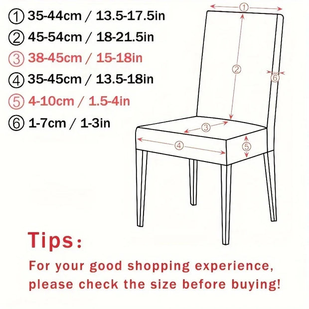 Universal Fit Dining Chair Cover