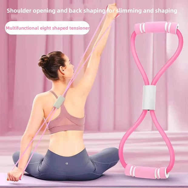 Yoga Resistance Bands for Home Exercise & Training
