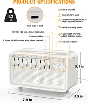 White Noise Aroma Sleep Machine