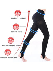 Graduated Compression Support Leggings