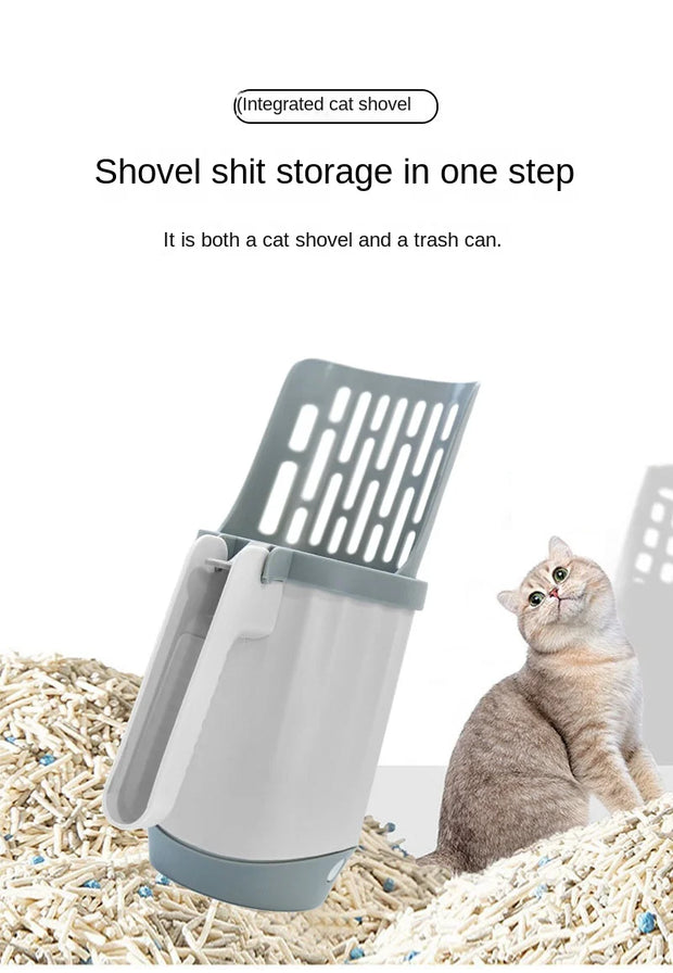 Self-Cleaning Cat Litter Scoop