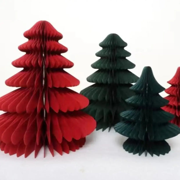 3D Paper Christmas Tree Decor