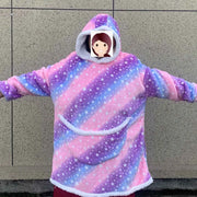 Cartoon Oversized Hoodie Blanket