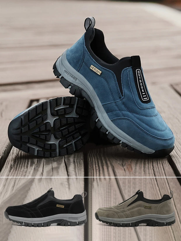Breathable Suede Hiking Sneakers