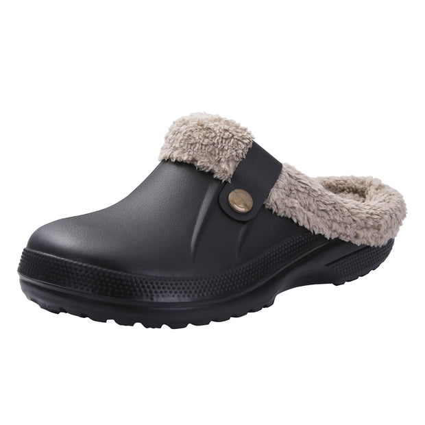 Fuzzy Waterproof Winter House Slippers