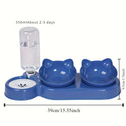 3-in-1 Cat Feeder & Dispenser
