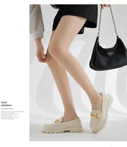 Platform Slip-On Loafers Women