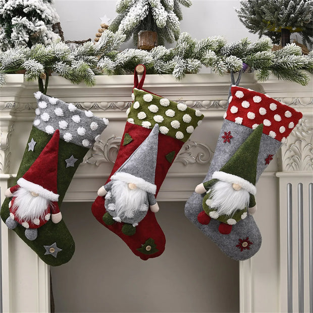20-Inch Santa Christmas Stockings