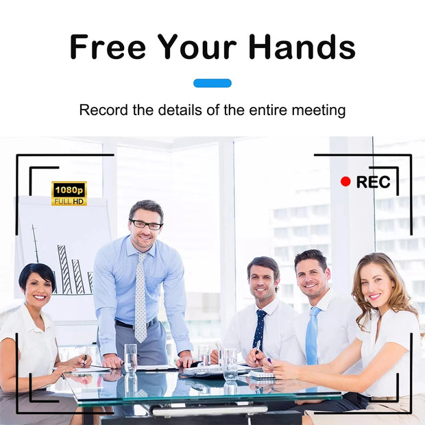 Portable HD Camera Glasses