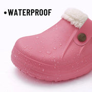 Fuzzy Waterproof Winter House Slippers