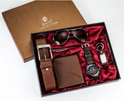 Men's Watch, Belt & Wallet Set