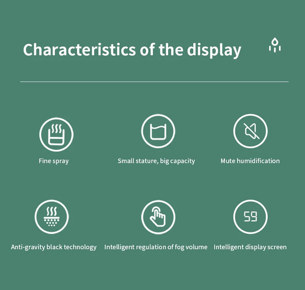 Anti-Gravity Desktop Humidifier