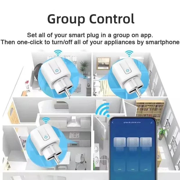 WiFi Smart Plug Socket EU