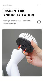 6-in-1 Electric Cleaning Brush