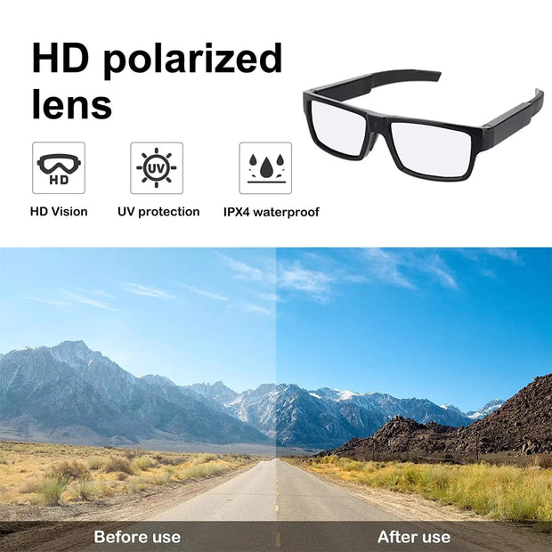 Portable HD Camera Glasses