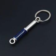 Creative Metal Car Keychain – Turbo, Gearbox & Brake Disc Pendant Gift