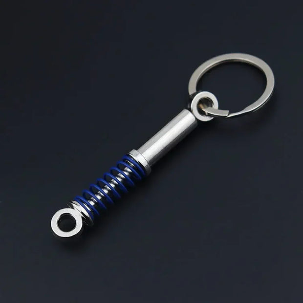 Creative Metal Car Keychain – Turbo, Gearbox & Brake Disc Pendant Gift