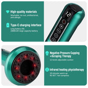 12-Gear Electric Vacuum Cupping Massager