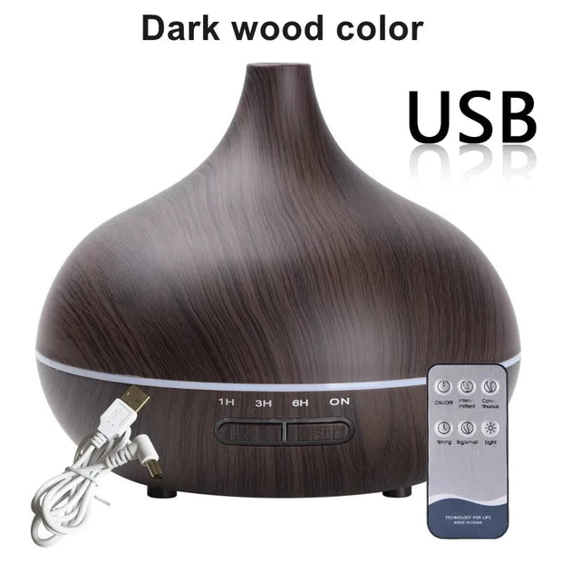 Wood Grain Essential Oil Diffuser