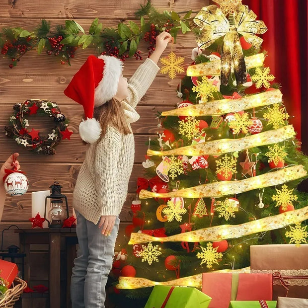 100 LED Ribbon String Lights