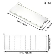 Windproof Screen for Outdoor Camping & Picnic Cooking