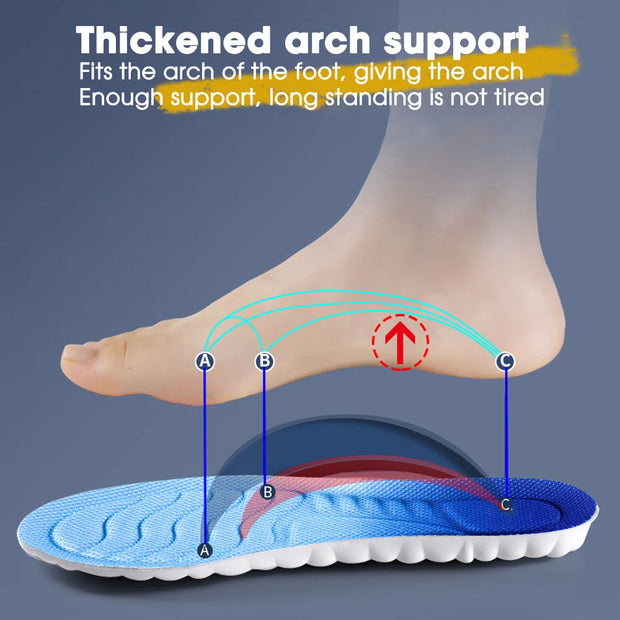 4D Shock Absorption Sports Insoles