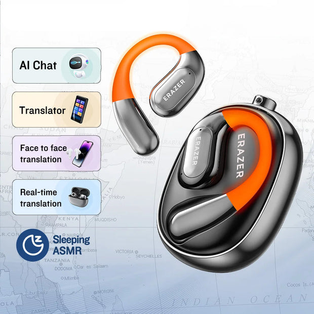 XF31 AI Translator Earbuds – Bluetooth Wireless Headset for ASMR & Sleep