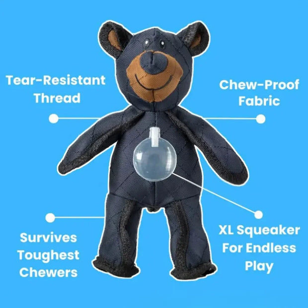 Indestructible Bear Dog Chew Toy